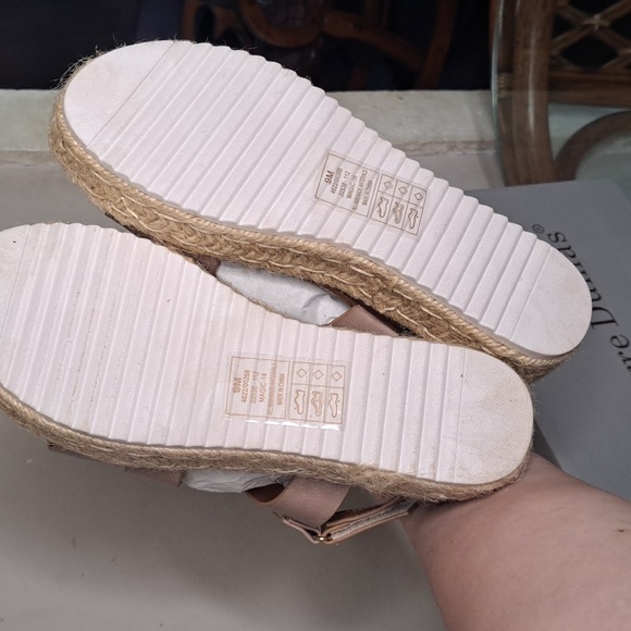 Boutique Boho About To Be Mine Platform Pierre Dumas Nude Sandals Free People - Picture 9 of 11